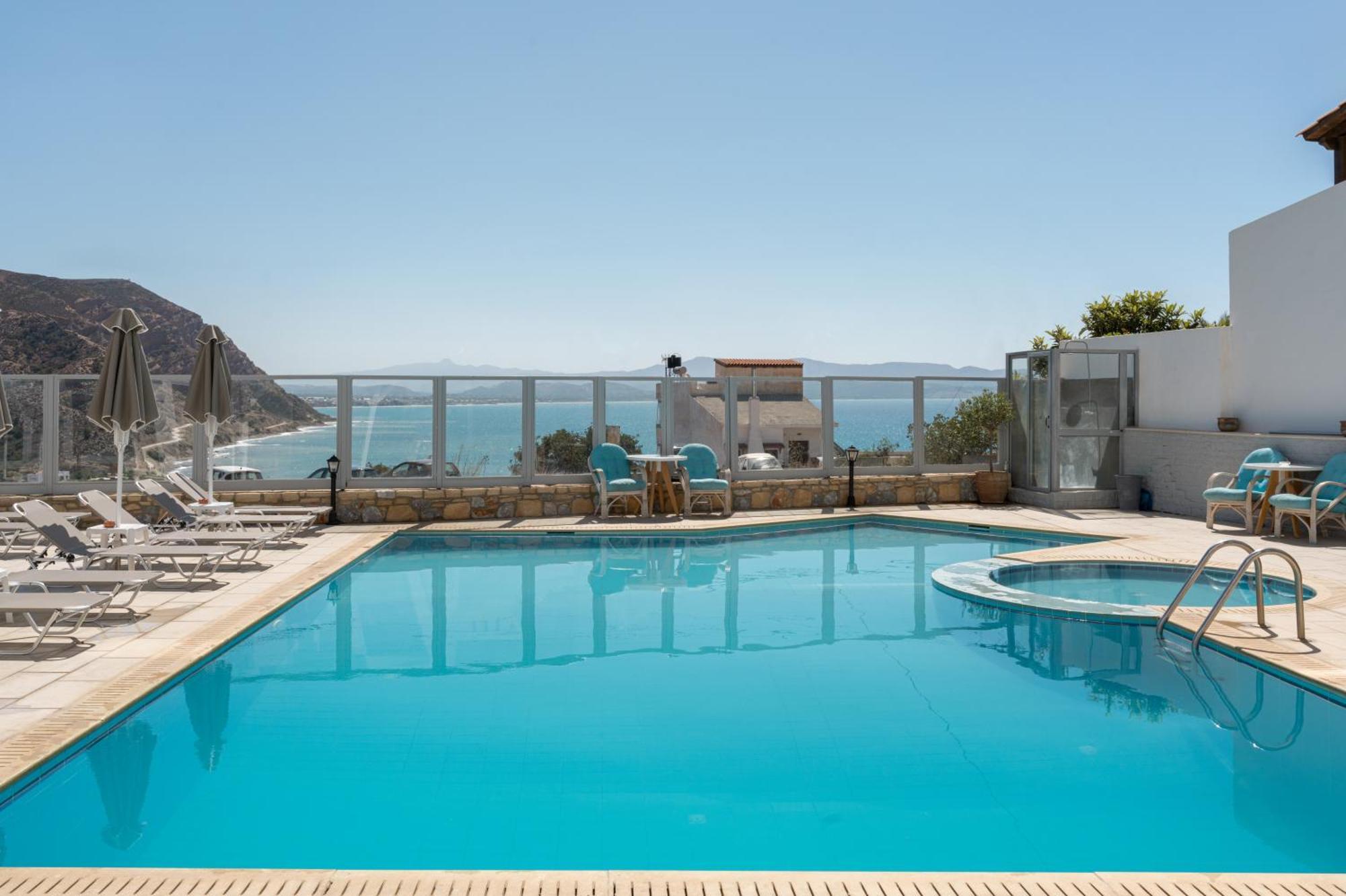 Areti Hotel Agia Galini Eksteriør bilde