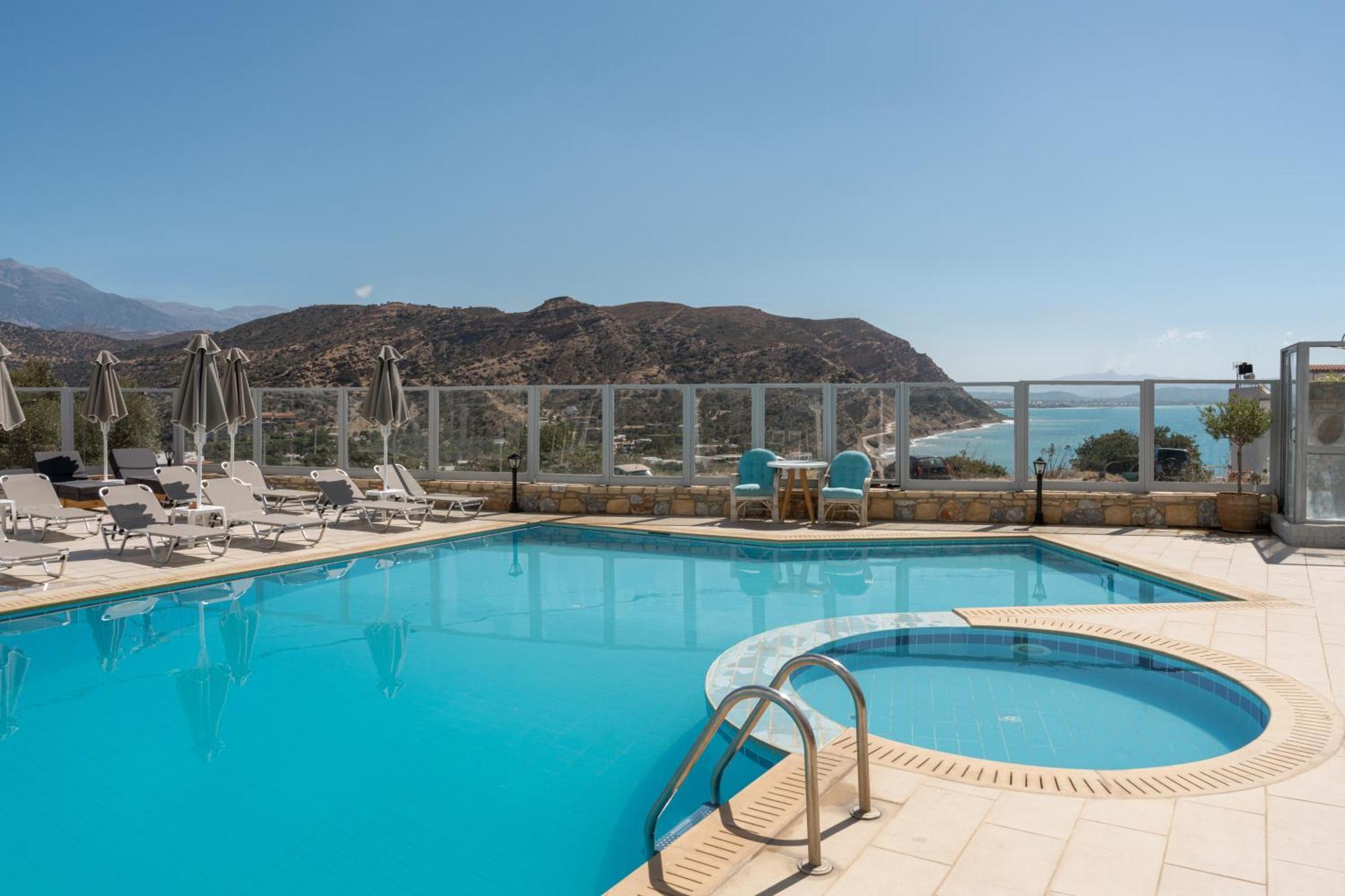 Areti Hotel Agia Galini Eksteriør bilde